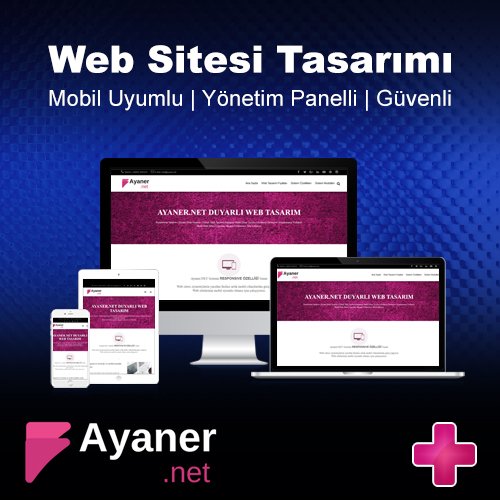 Web Tasarım<br>5 Sayfa+Sınırsız Blog